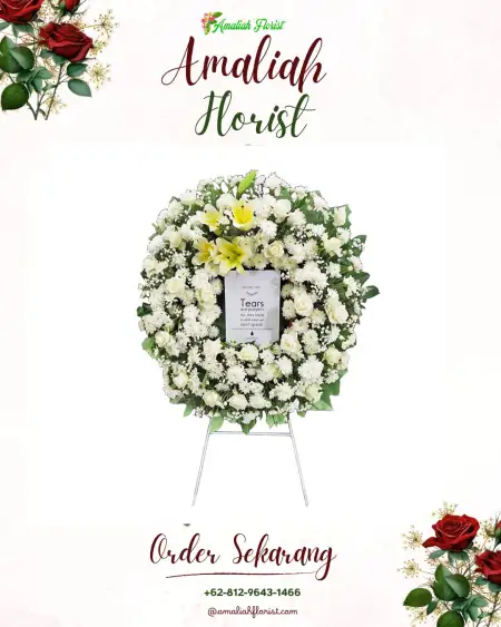 Krans Bunga Duka Pesalakan